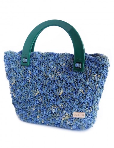 Handmade women knitted bag...